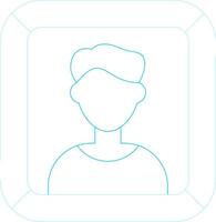 Portrait Creative Icon Design vector