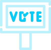 Vote Creative Icon Design vector