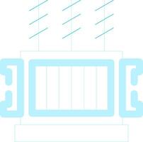 Power Transformer Creative Icon Design vector
