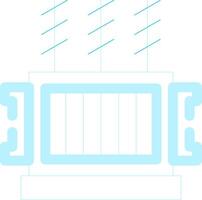 Power Transformer Creative Icon Design vector