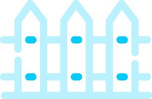 Fence Creative Icon Design vector