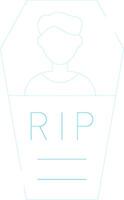 People Coffin Creative Icon Design vector