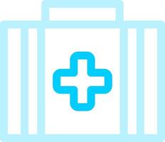 First Aid Kit Creative Icon Design vector