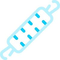 Rolling Pin Creative Icon Design vector