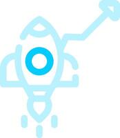 Growth Hacking Creative Icon Design vector