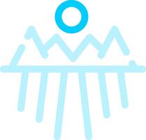Field Creative Icon Design vector