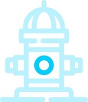 Fire Hydrant Creative Icon Design vector