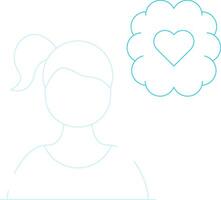 Emotional Awareness Creative Icon Design vector