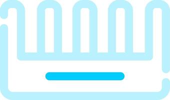 Comb Creative Icon Design vector