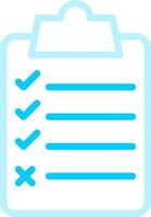 Checklist Creative Icon Design vector