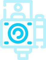 Vlogger Creative Icon Design vector