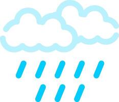 Rainy Day Creative Icon Design vector