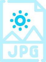 Jpg File Creative Icon Design vector