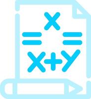 Maths Creative Icon Design vector