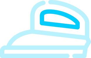 Iron Creative Icon Design vector