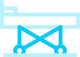 Stretcher Creative Icon Design vector