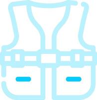 Life Jacket Creative Icon Design vector