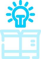 Think Out Of The Box Creative Icon Design vector