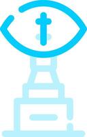 Trophy Creative Icon Design vector