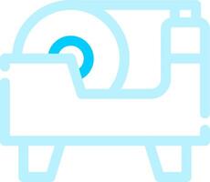 Tape Dispenser Creative Icon Design vector
