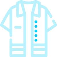 diseño de icono creativo de camisa vector