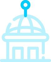 Dome Creative Icon Design vector