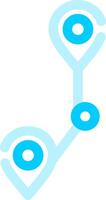 Customer Journey Map Creative Icon Design vector