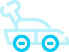Car Toy Creative Icon Design vector