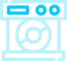 Cd Drive Creative Icon Design vector