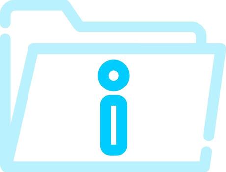 diseño de icono creativo de carpeta vector