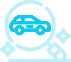 Car Finder Creative Icon Design vector