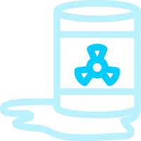 Toxic Waste Creative Icon Design vector