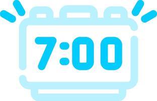 Alarm Creative Icon Design vector