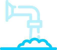 Waste Water Creative Icon Design vector