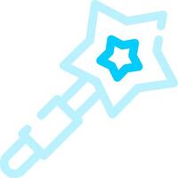 Magic Wand Creative Icon Design vector