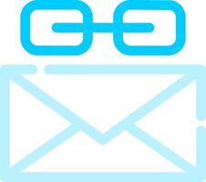 Email Link Creative Icon Design vector