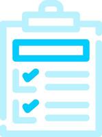 Checklist Creative Icon Design vector
