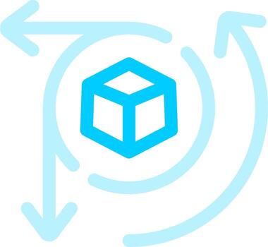 Modeling API Creative Icon Design vector