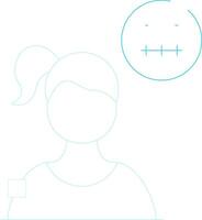 Concerned Creative Icon Design vector