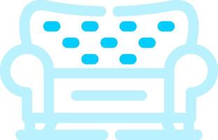 Sofa Creative Icon Design vector