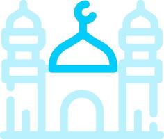Mosque Creative Icon Design vector