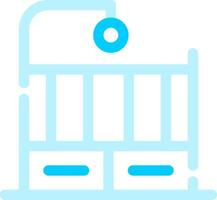 Crib Creative Icon Design vector