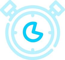 Stopwatch Creative Icon Design vector