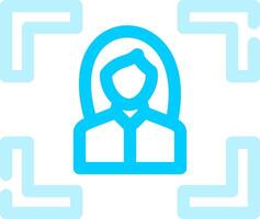 Portrait Creative Icon Design vector