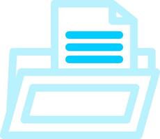 Folder Creative Icon Design vector