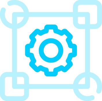 Pattern System Creative Icon Design vector