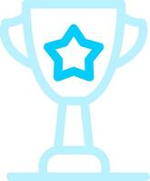 Trophy Creative Icon Design vector