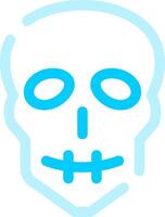 diseño de icono creativo de calavera vector