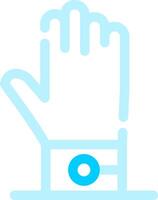 Glove Creative Icon Design vector