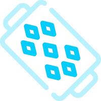 Tray Creative Icon Design vector